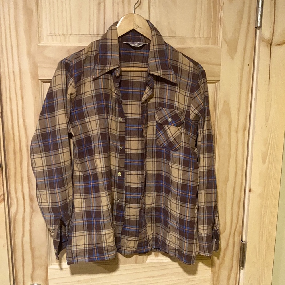 Vintage Levi’s Panatela Sportswear plaid button up